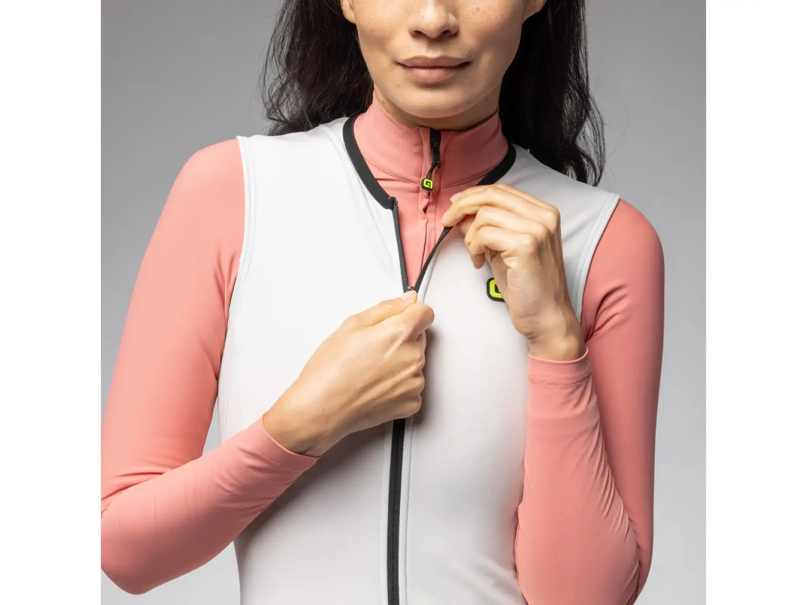 Alé PR-E Thermo 2.0 Damen-Radweste Stucco