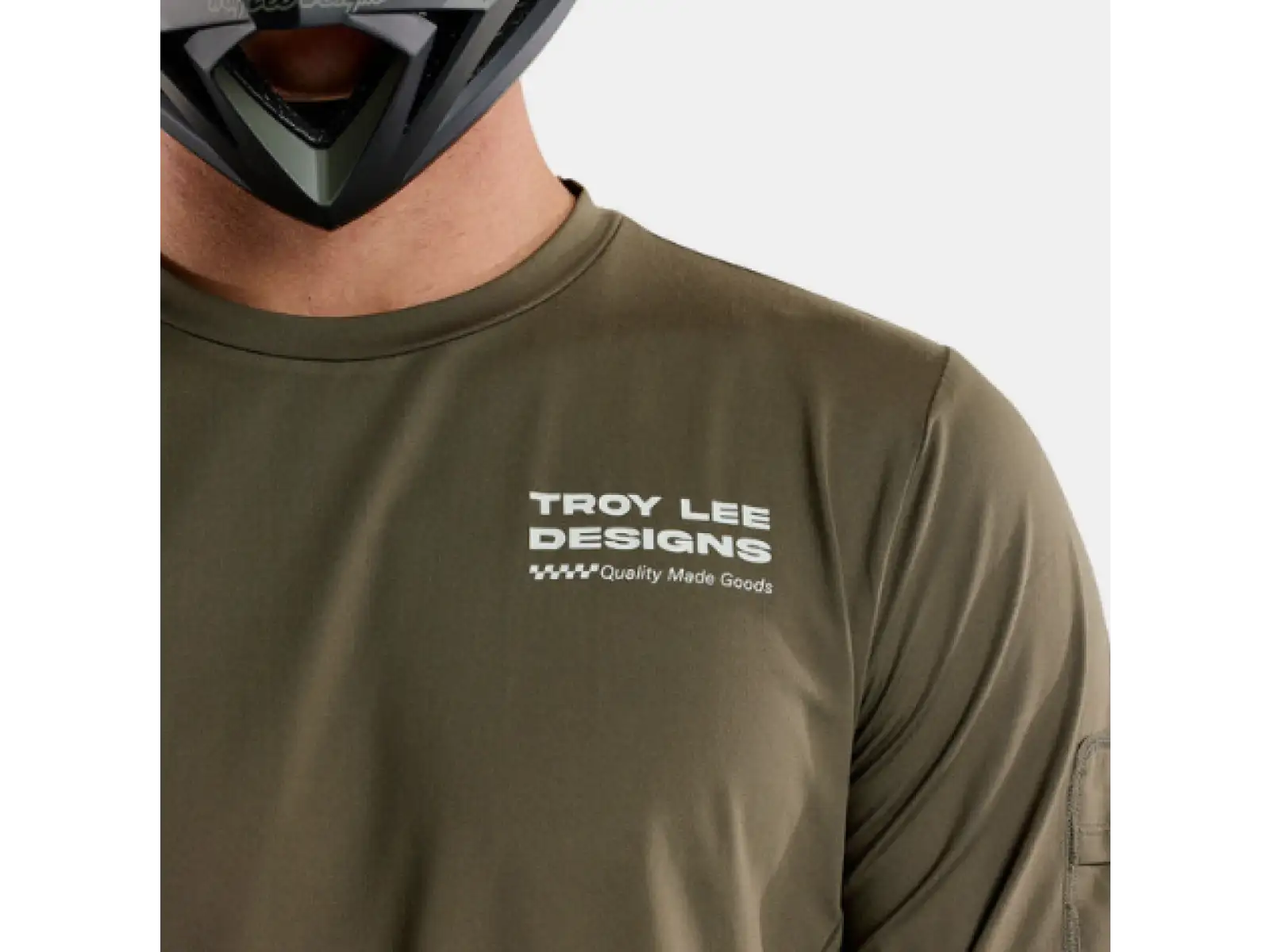 Troy Lee Designs Ruckus Ride Tee Factory Herren-Langarmtrikot Caper