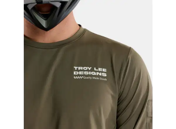 Troy Lee Designs Ruckus Ride Tee Factory Herren-Langarmtrikot Caper
