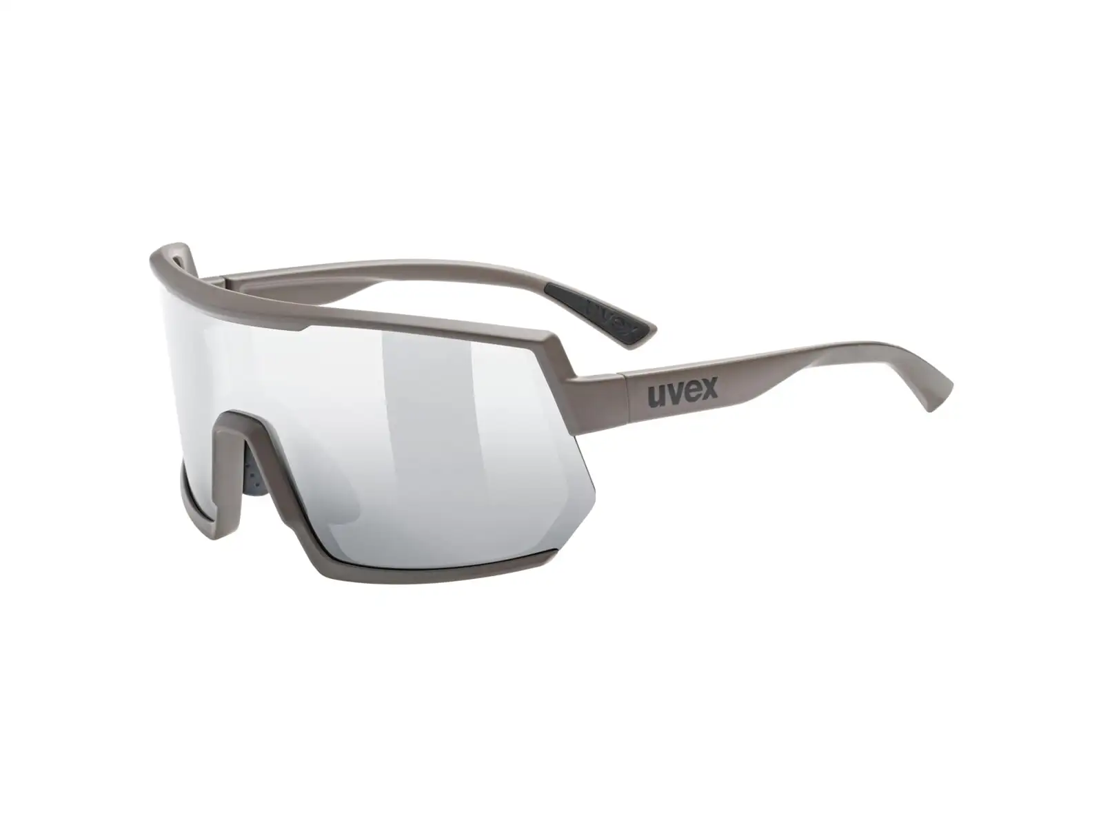 Uvex Sportstyle 235 Radbrille Oak Brown Matt/Mirror Silver