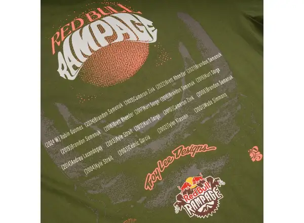 Troy Lee Designs x Red Bull Rampage Intergalactic Herren T-Shirt kurzärmelig Ranger