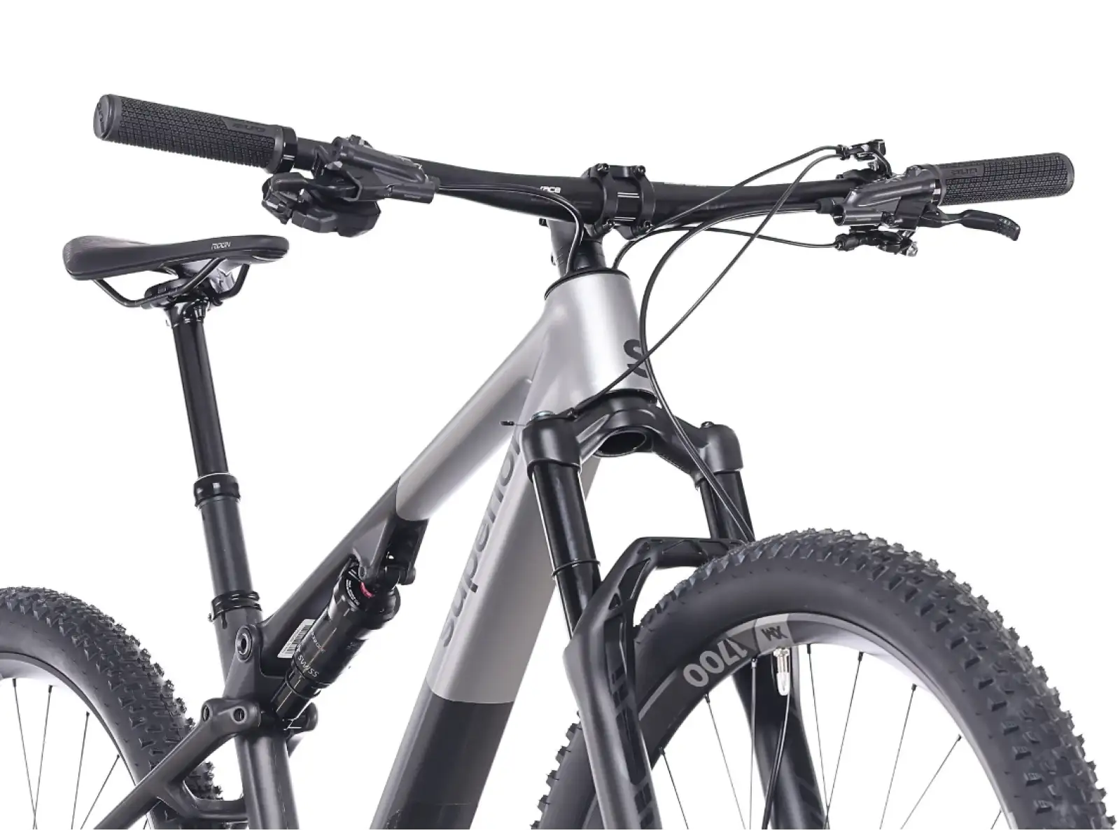 Superior Full‑Suspension Bike – XF 9.7 RC Matte Carbon/Smoke