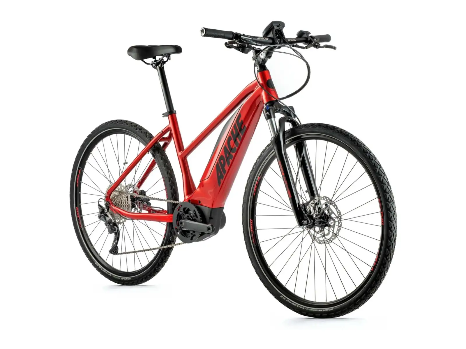 Apache Matta 1 Damen E-Crossbike (Bosch) Rot