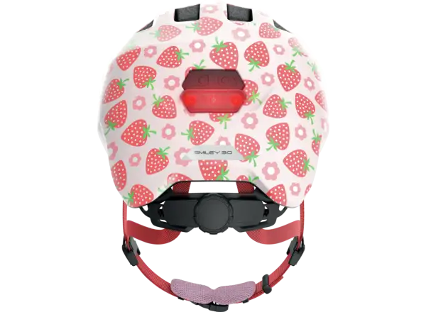 Abus Smiley 3.0 LED Kinderhelm Strawberry
