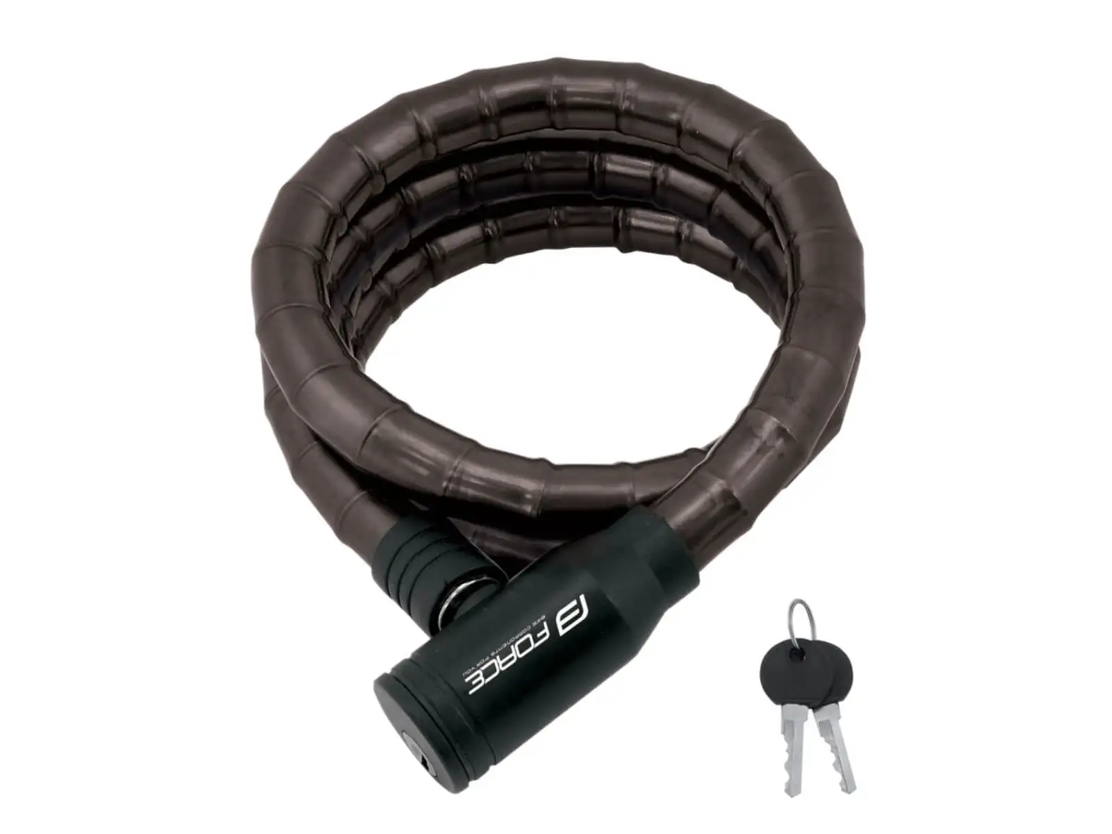 Force Spiralschloss 150cm/18mm schwarz