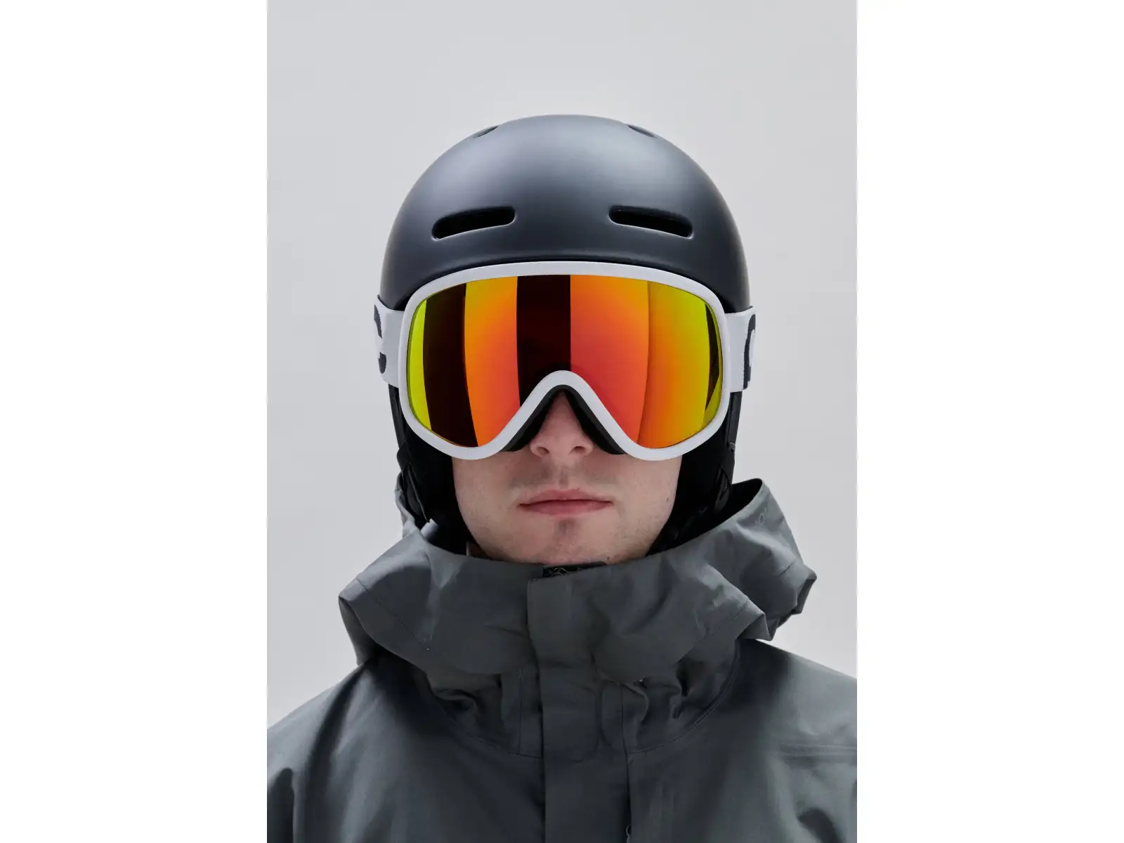POC Tarsal Skibrille Hydrogen White/Partly Sunny Orange