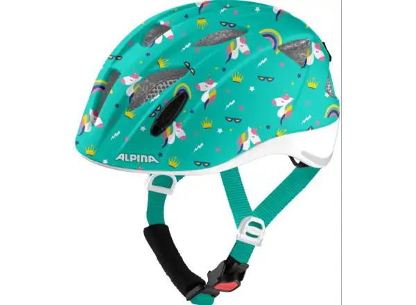 Alpina Ximo Flash Kinderhelm Unicorn Gloss