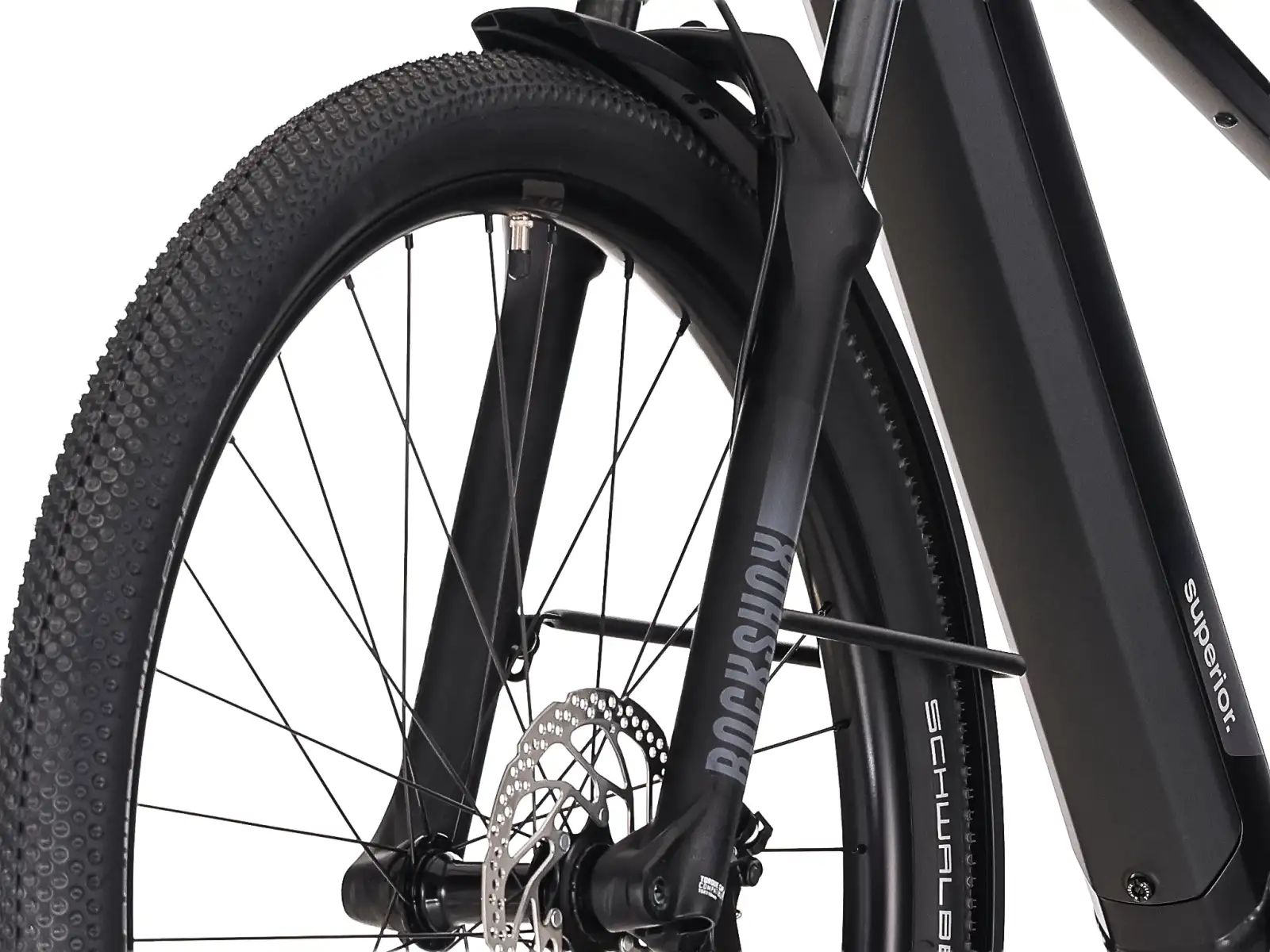 Superior eBLOX 6.5 Stadt-E-Bike Matte Black