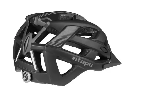 Etape Escape Fahrradhelm schwarz matt