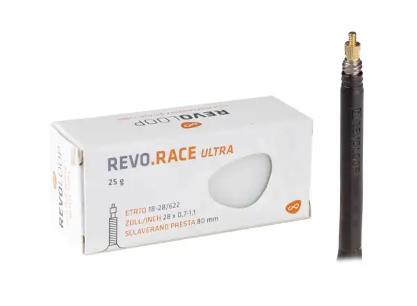 Revoloop Renn Ultra Rennrad Schlauch 18/28-622 FV80 Presta Ventil