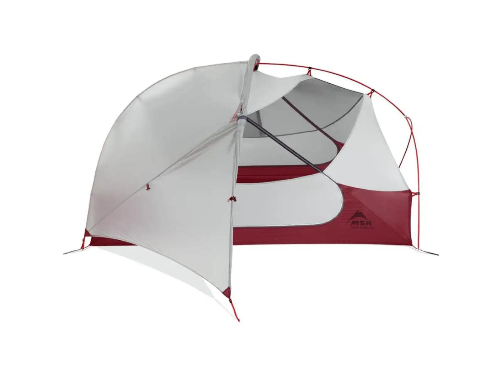 MSR Hubba Hubba NX Zelt für 2 Personen in Grau