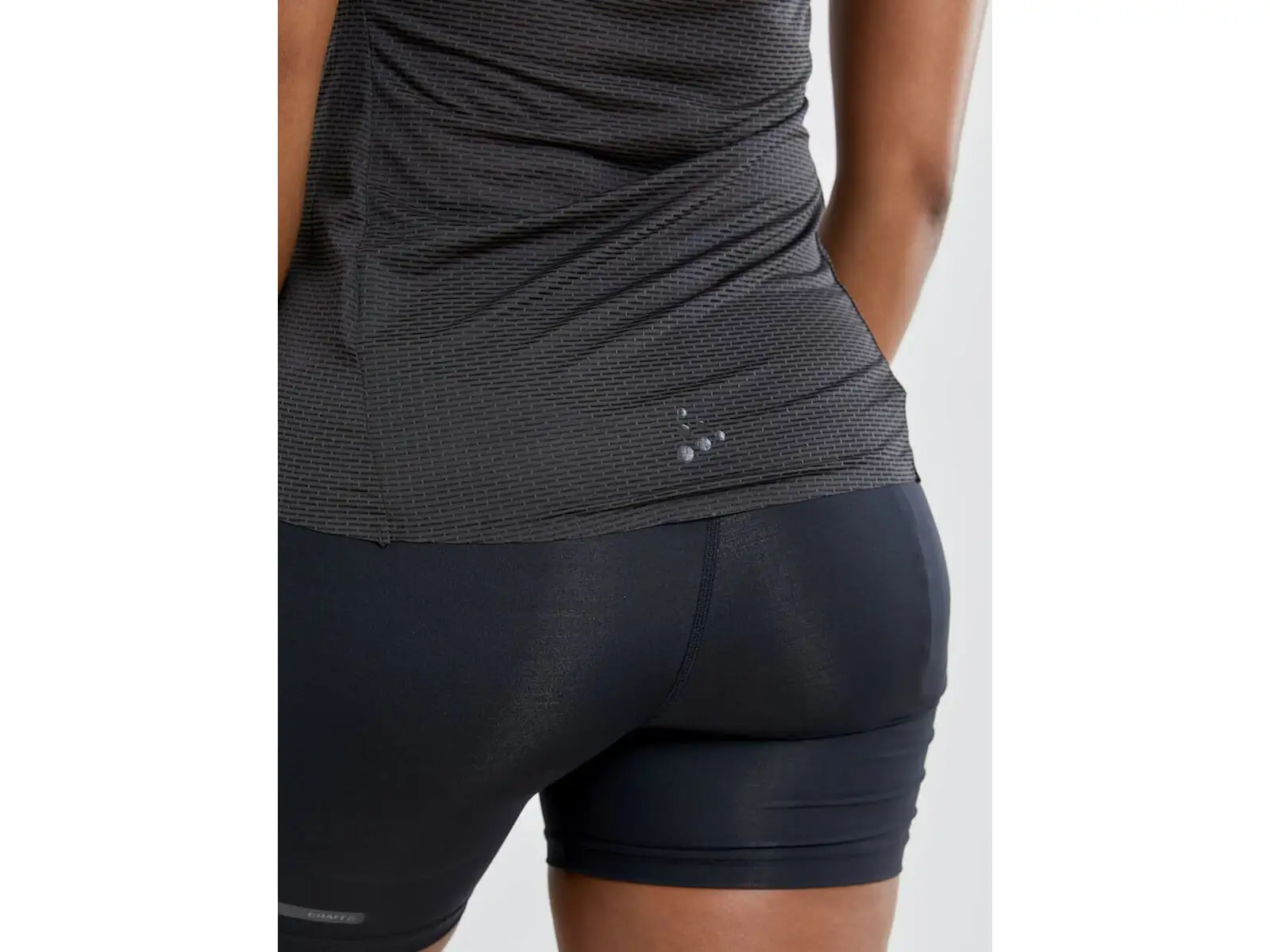 Craft Pro Dry Nanoweight Damen T-Shirt kurzarm Schwarz