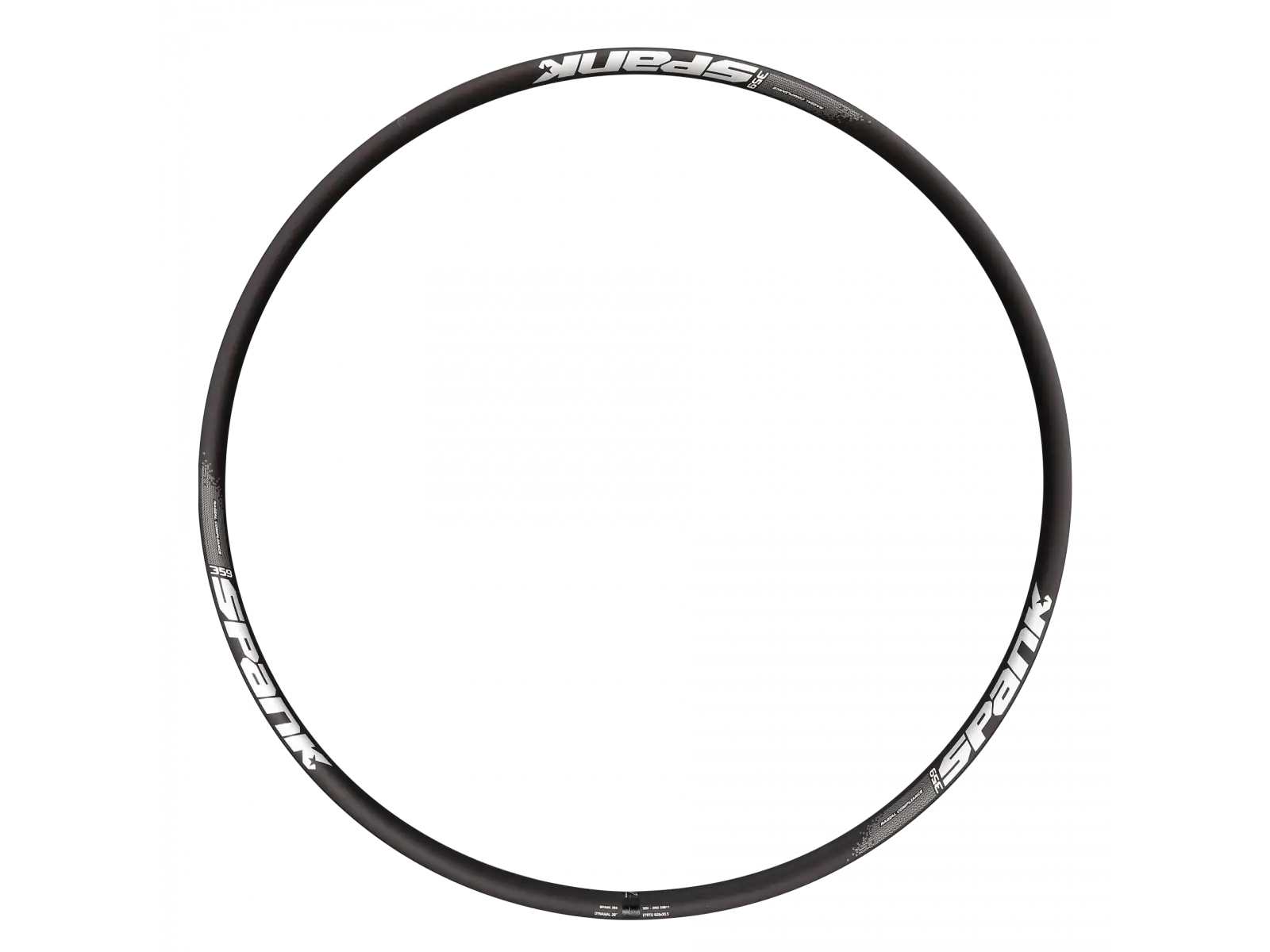 Spank 359 27,5" MTB Felge 32 Löcher schwarz