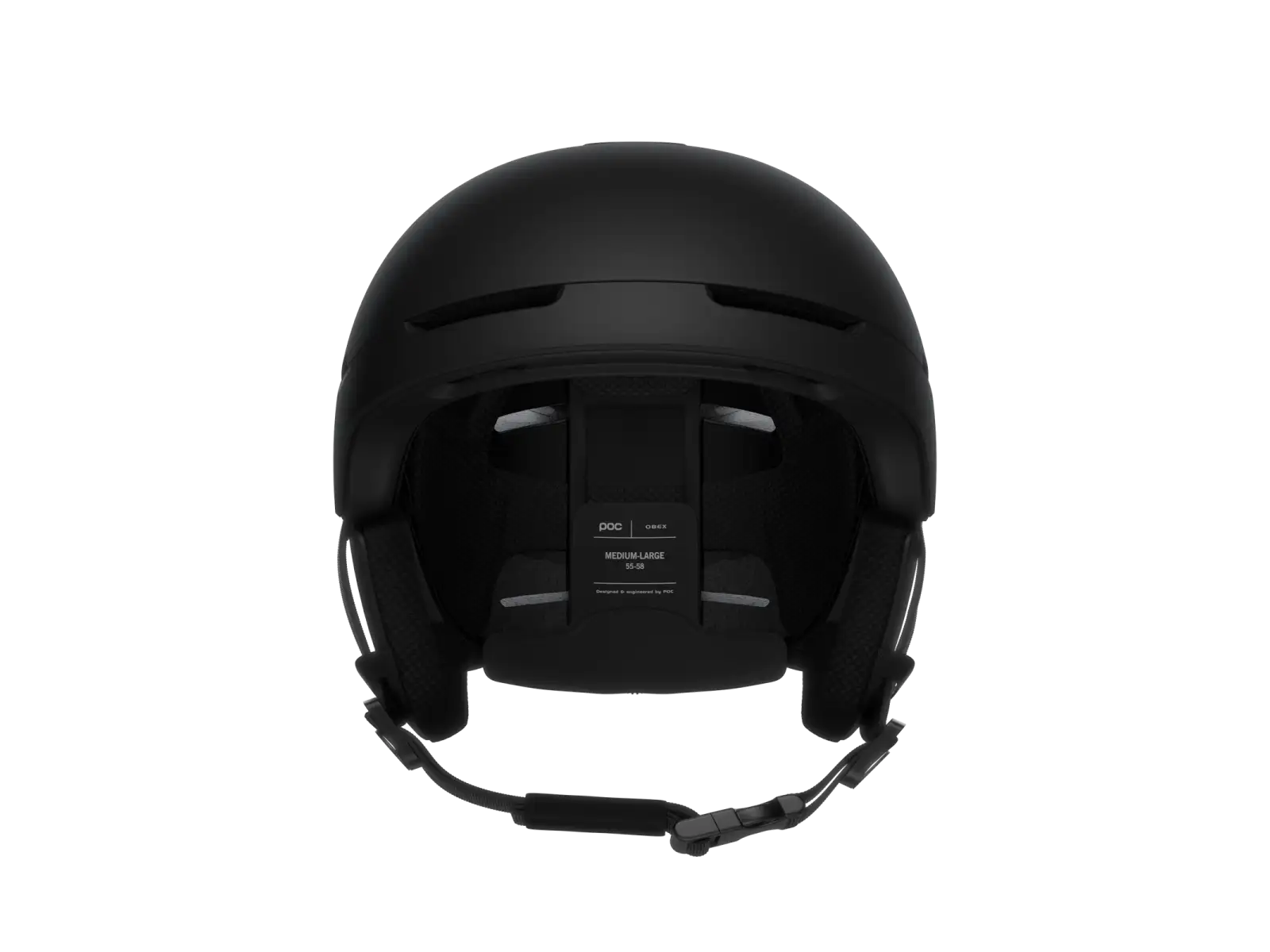 POC Obex BC MIPS Skihelm Uran Mattschwarz