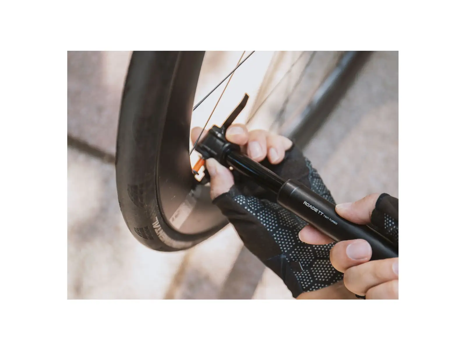 Topeak Roadie TT Pumpe Schwarz