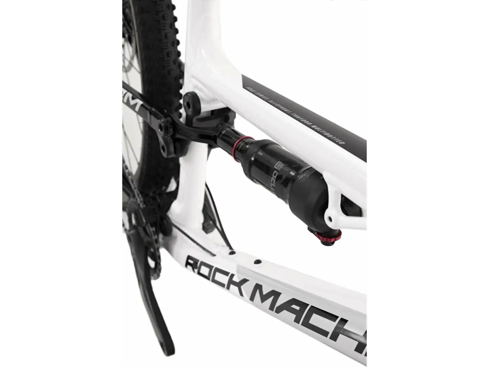 Rock Machine Blizzard XCM 70-29 weiß/grau vollgefedertes Mountainbike