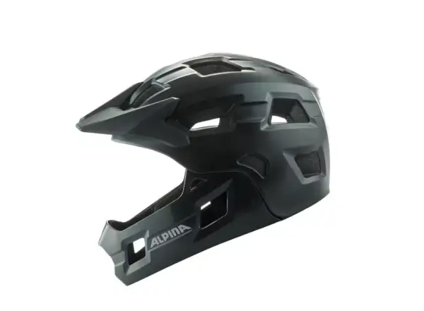 Alpina Rupi dětská přilba Black Matt, vel. 50-55 cm