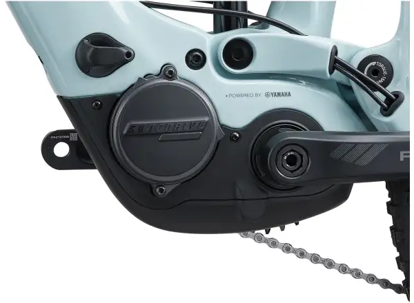 Liv Intrigue X Advanced E+ Elite 2 vollgefedertes Elektrofahrrad Soap Suds/Aged Denim