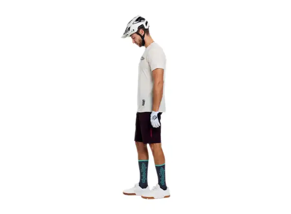 Troy Lee Designs Skyline Ride Tee Signature Herren-Trikot Kurzarm Pumice