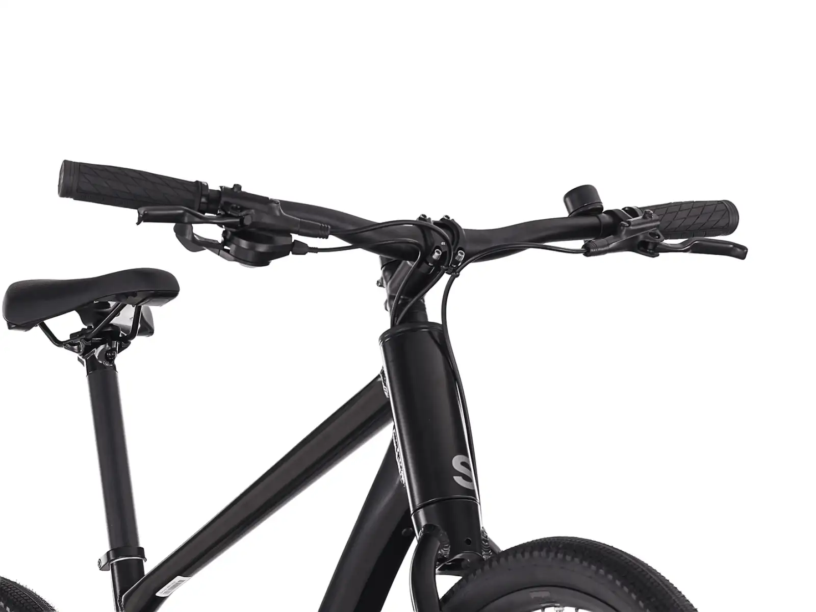 Superior Blox 6.4 Stadtfahrrad mattschwarz