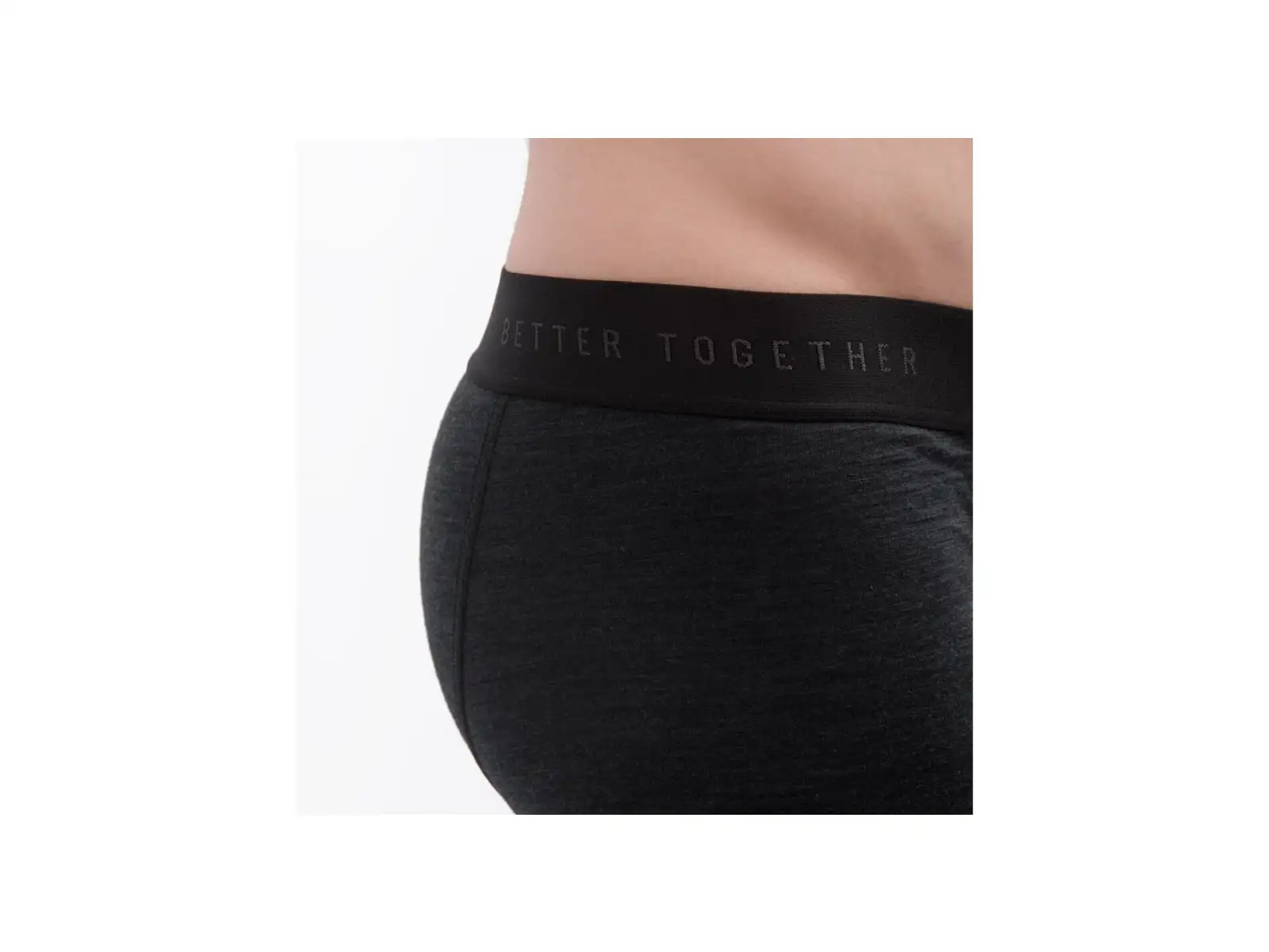 Sensor Merino Cordura Herrenunterwäsche Schwarz