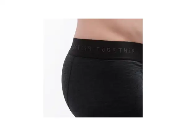 Sensor Merino Cordura Herrenunterwäsche Schwarz
