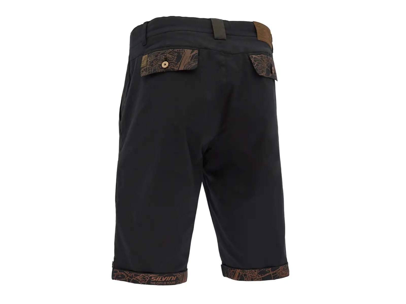 Silvini Valleroso Herren Shorts Holzkohle