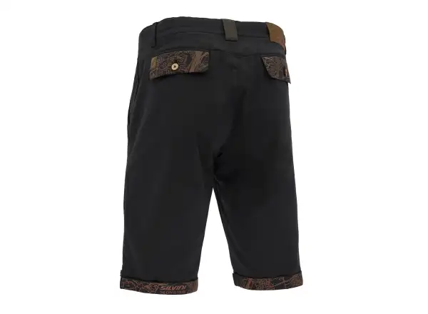 Silvini Valleroso Herren Shorts Holzkohle