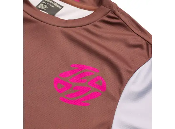 Troy Lee Designs Flowline Herren-Trikot kurzarm, Flipped Chocolate
