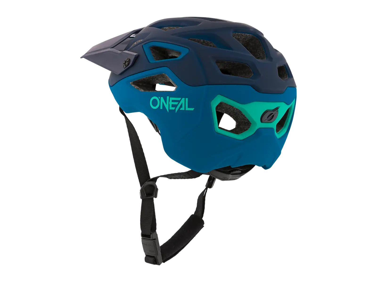 ONeal Pike Solid Helm Blau/Teal