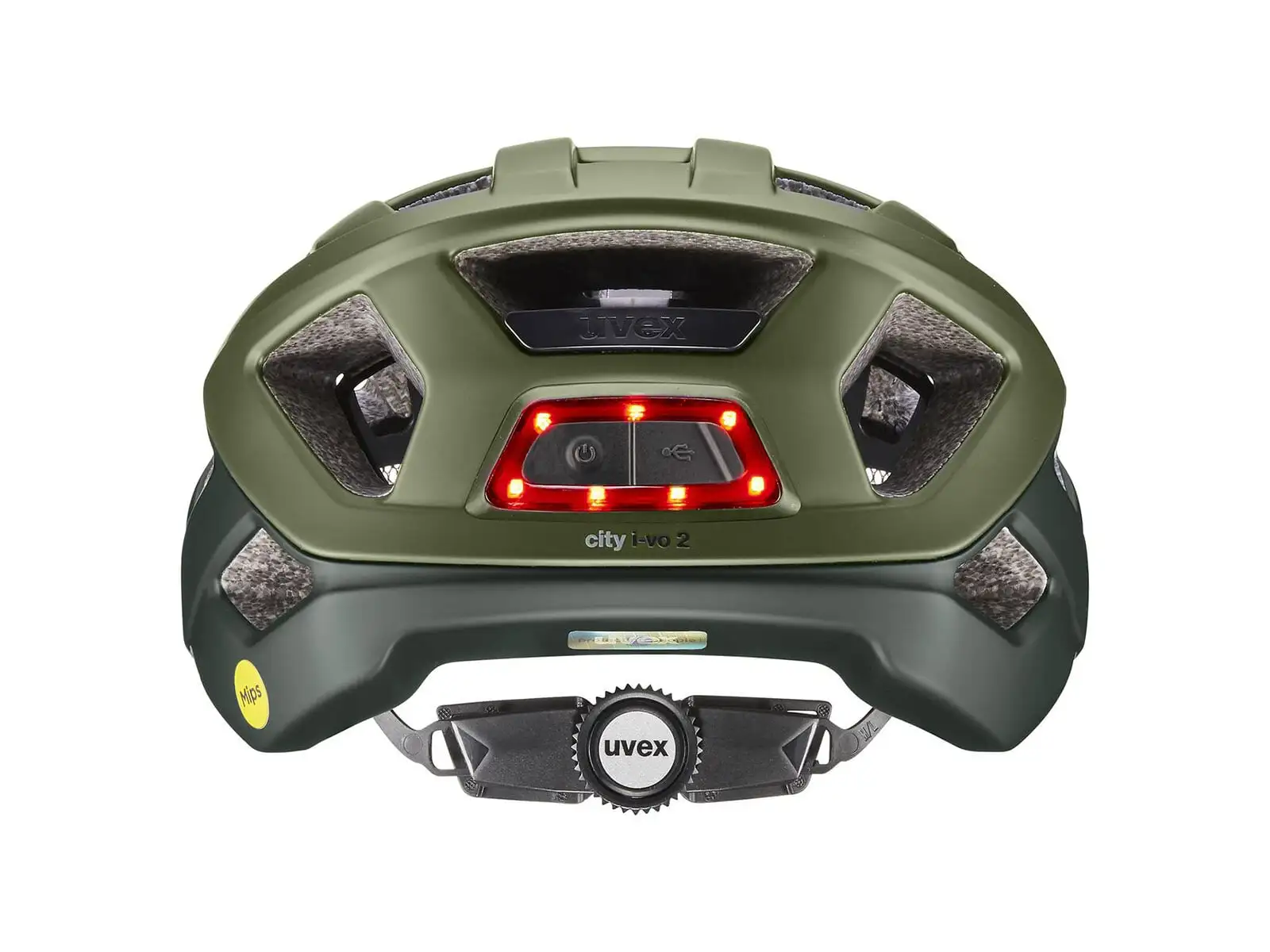Uvex City I-vo 2 Mips Helm Dark Olive/Forest Matt