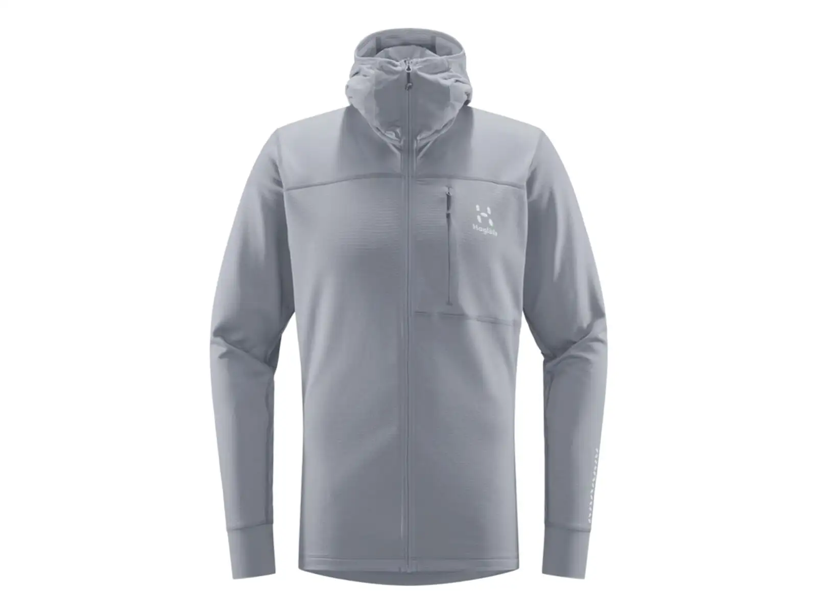 Haglöfs L.I.M Mid Multi Hood Herren-Fleecejacke grau