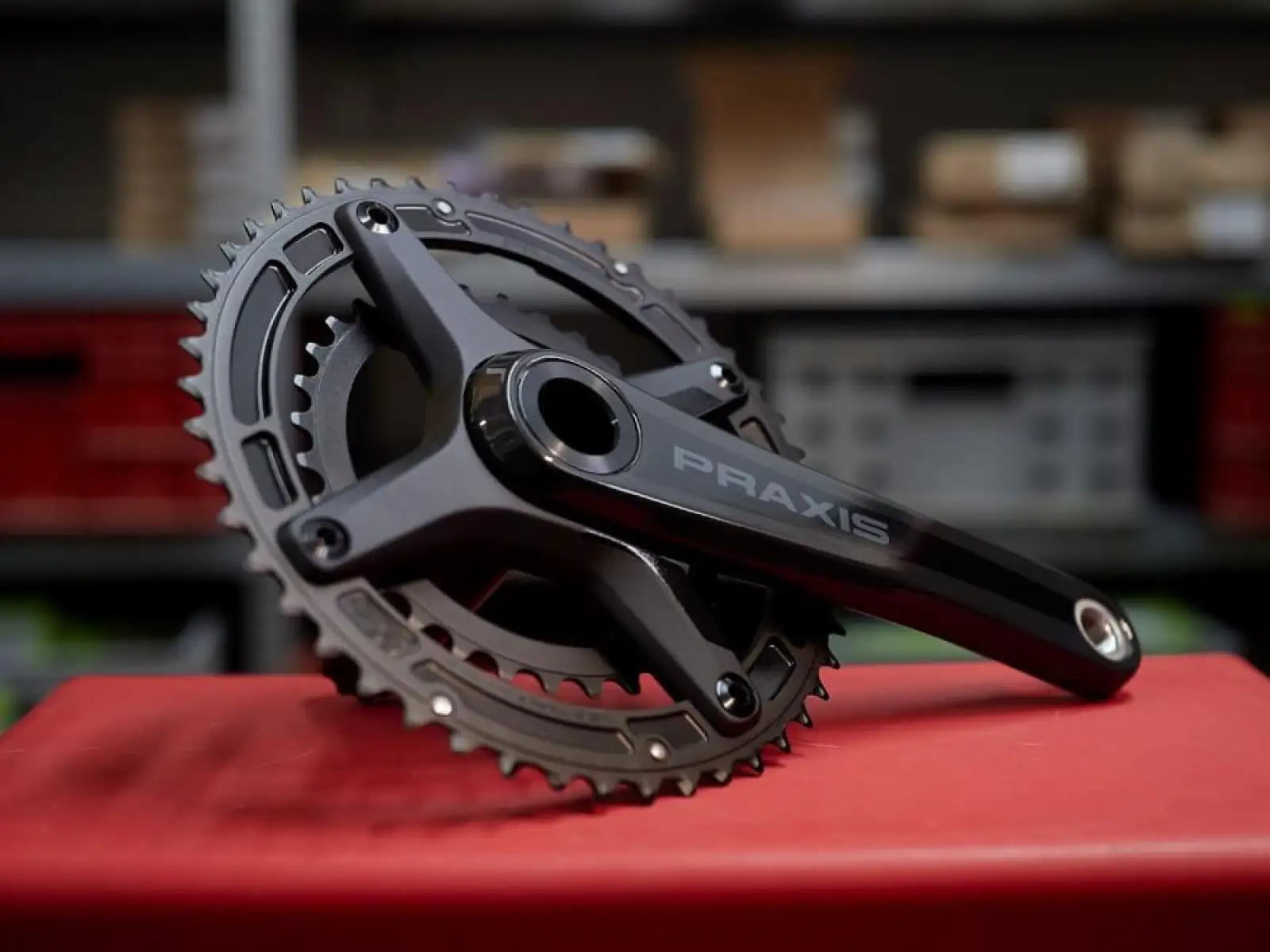 Praxis Works Zayante Carbon Straßenkurbeln ohne Kettenblatt 172,5 mm