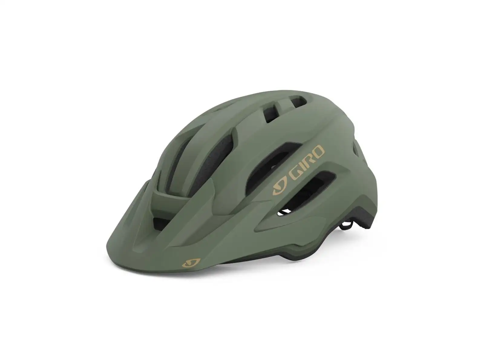 Giro Fixture II Helm Mat Hedge Green
