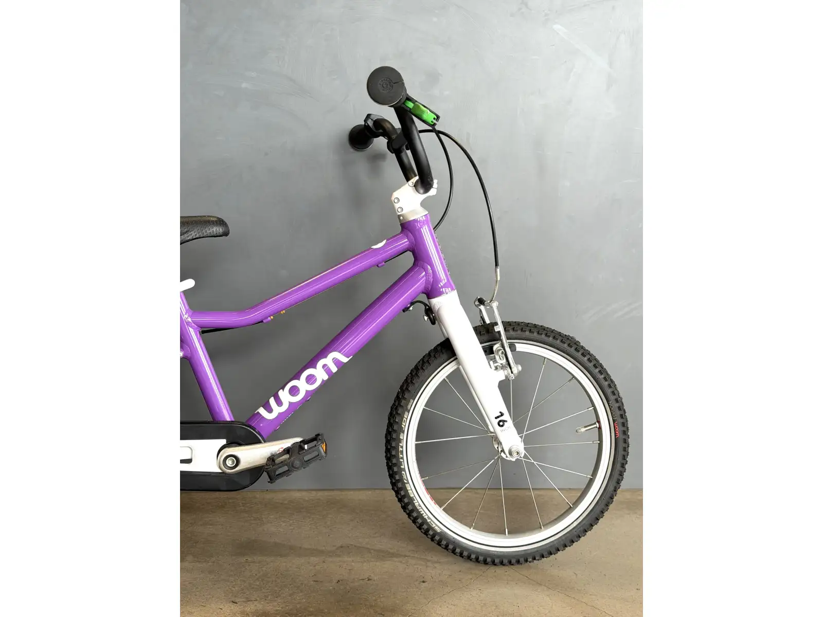 Woom 3 Purple 16 Kinderfahrrad - BAZAR