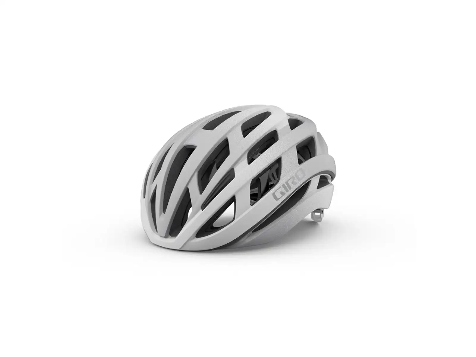 Giro Helios Spherical Rennradhelm Mat White/Silver Fade