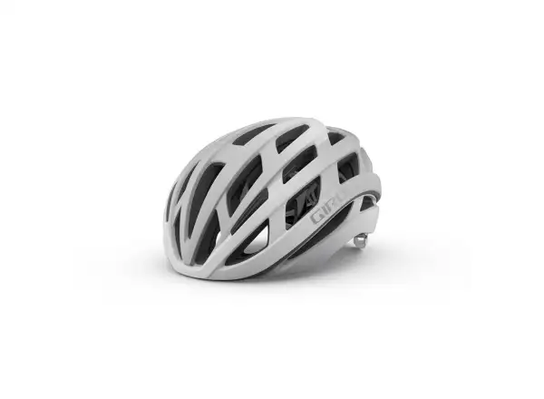 Giro Helios Spherical Rennradhelm Mat White/Silver Fade
