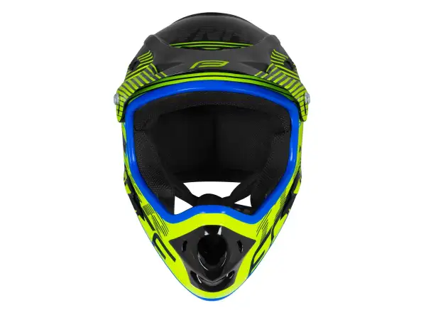 Force Tiger Downhill Helm Schwarz/Fluo
