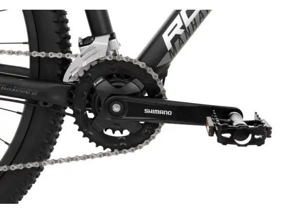 Rock Machine Manhattan 90-29 Schwarzes Mountainbike