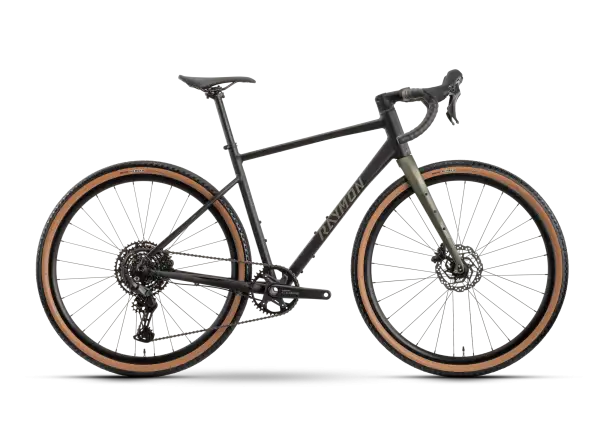 Raymon Territ Comp Gravelbike Black/Forestgreen