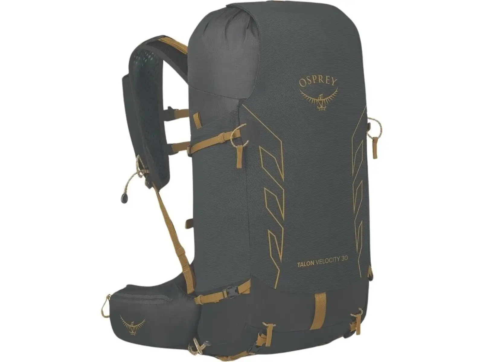 Osprey Talon Velocity 30 l Rucksack Dark Charcoal/Tumbleweed Yellow L/XL
