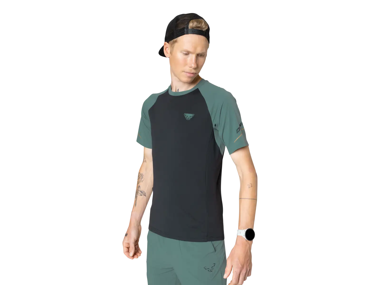 Dynafit Alpine Pro Herren Laufshirt Kurzarm Atlantic