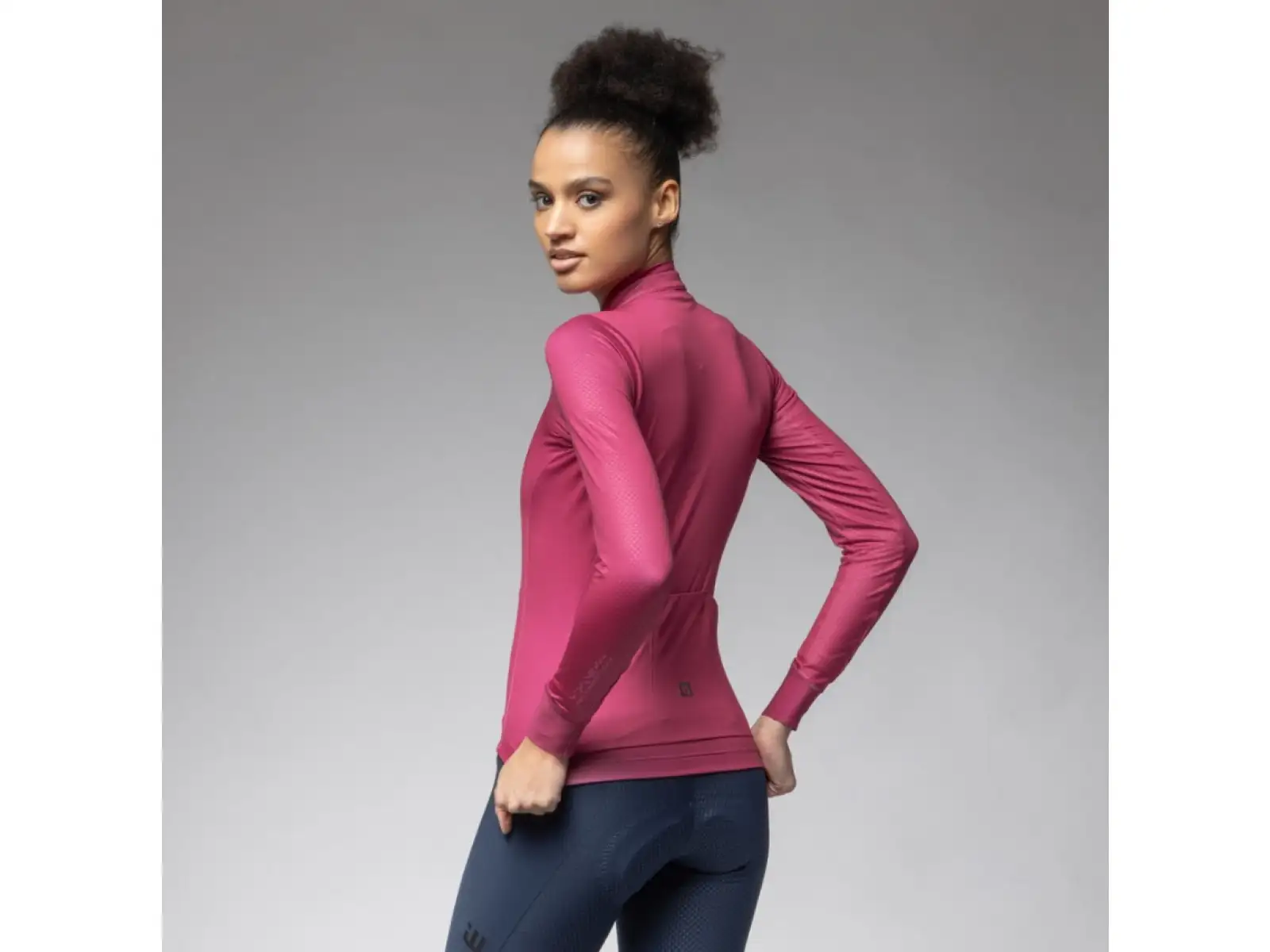 Alé PR-E Follow ME 2.0 Damen Langarmtrikot Raspberry