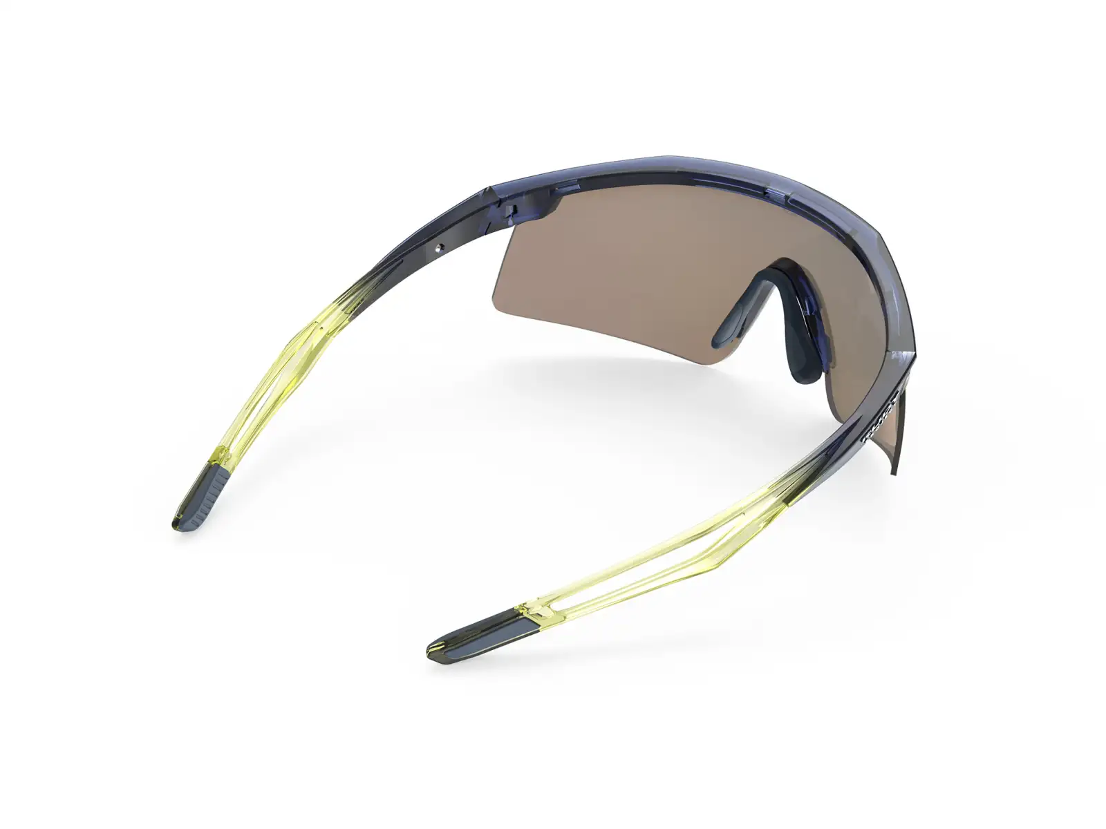 Rudy Project Turbolence Sportbrille Crystal Blue Avio/Apple Green Fade Gloss