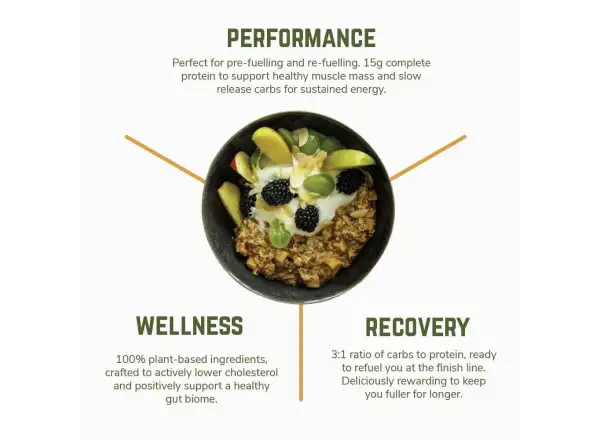 Veloforte Overnight Oats – Apfel & Zimt