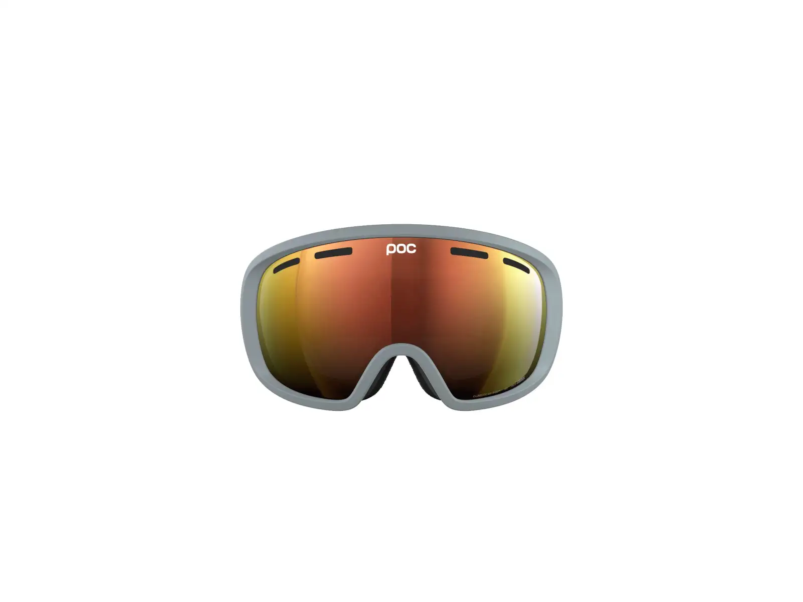 POC Fovea Skibrille Granite Grey/Partly Sunny Orange