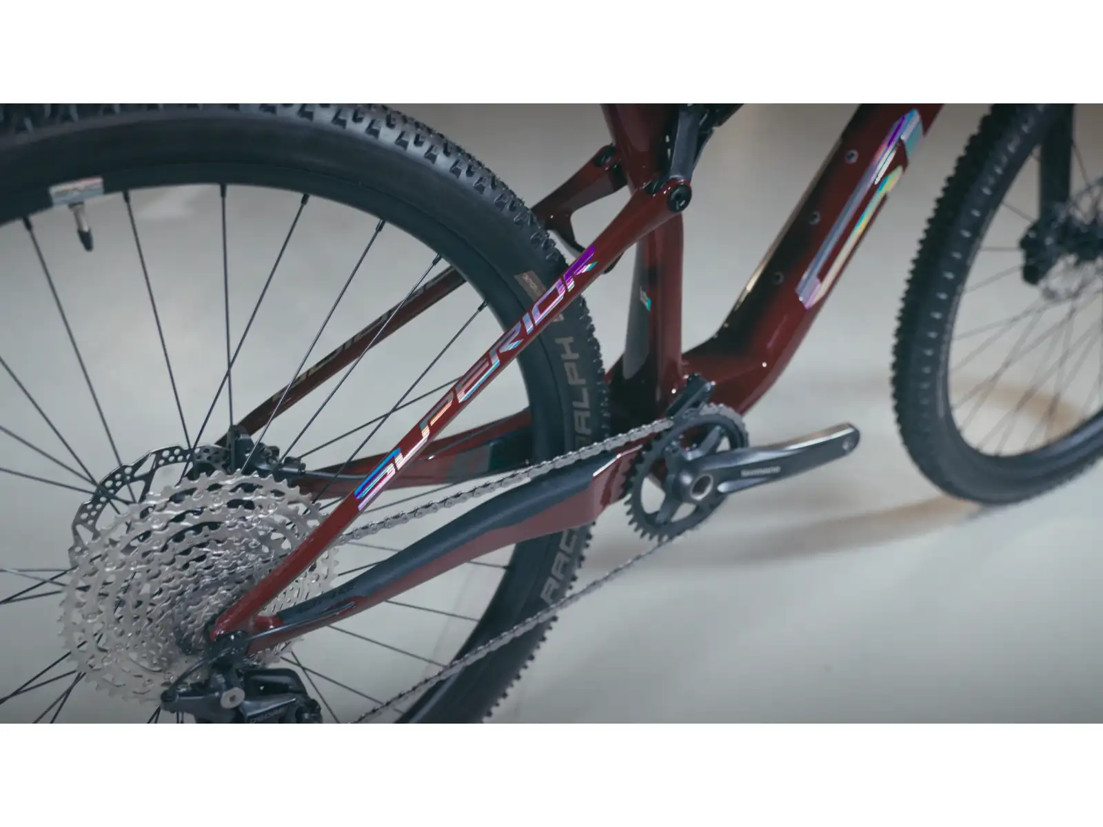 Superior XF 929 RC Mountainbike Gloss Dark Red/Hologram Chrome