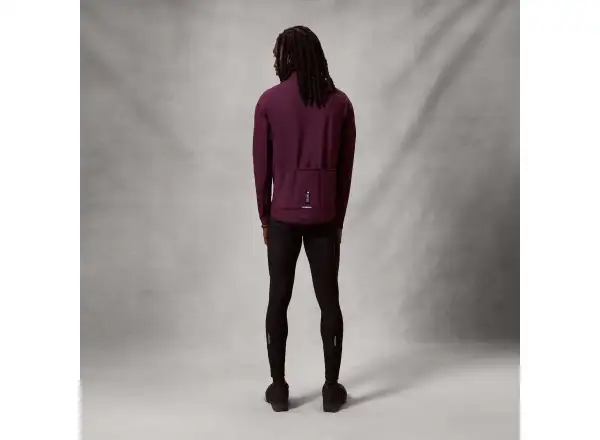 Endura Loop Ride Herrentrikot Langarm Black Cherry