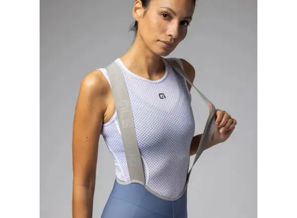 Alé PR-E Master 2.0 Damen Trägershorts mit Einsatz Stell Blue