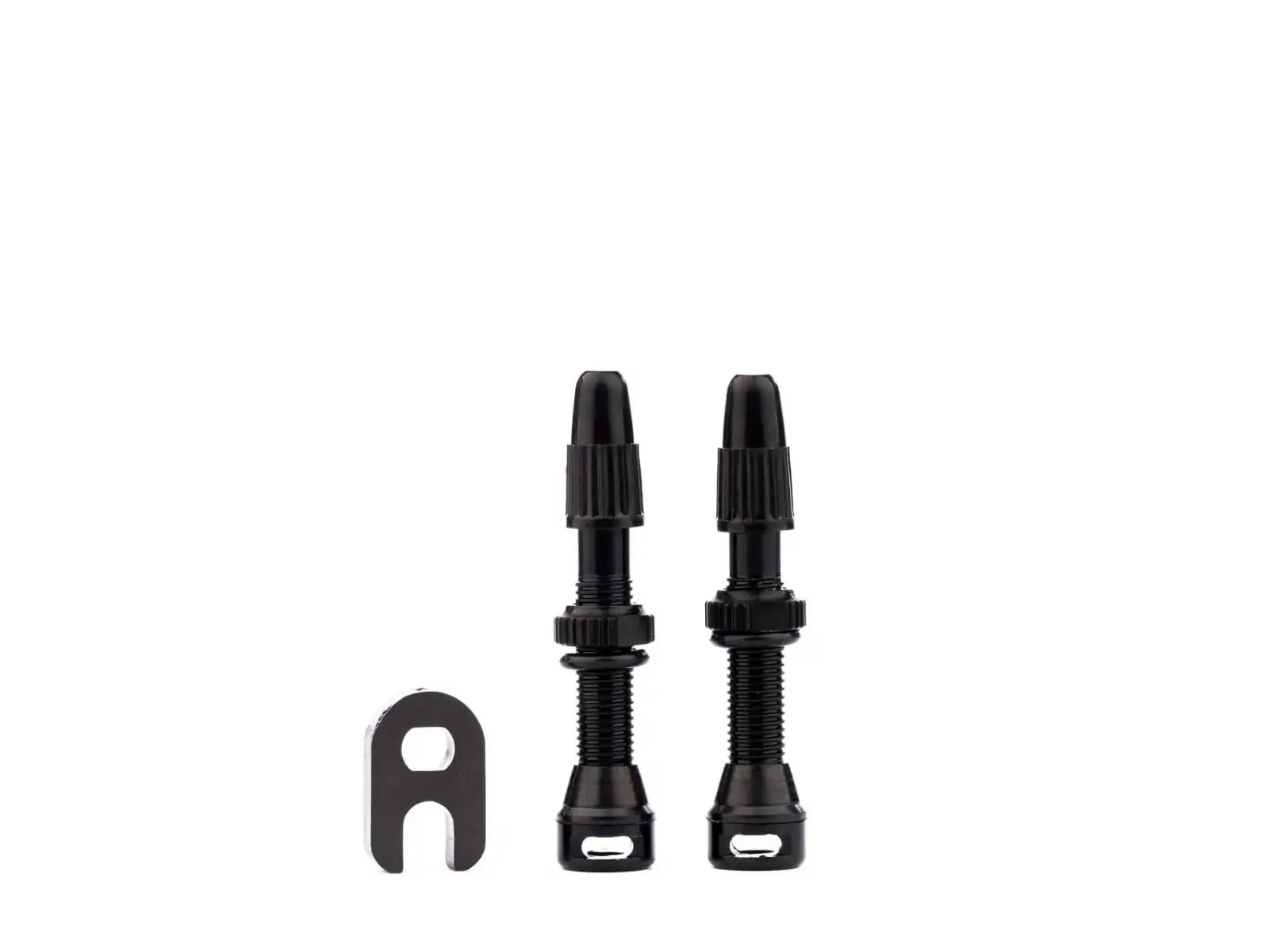 Tune Ventil 35mm Alu UST Ventil 2 Stück Schwarz